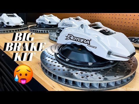 Subaru STI Rotora Big Brake Kit Unveiling | ABSOLUTELY MASSIVE!