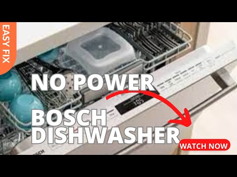 ✨ Bosch Dishwasher   No Power   Easy FIX ✨