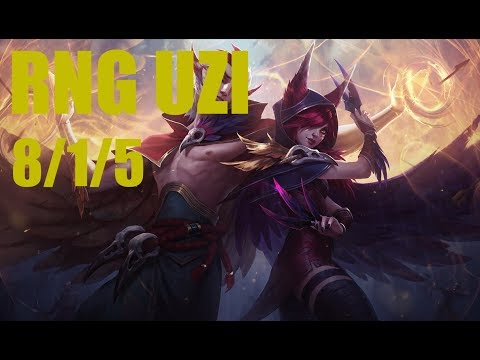 RNG Uzi Xayah vs Varus Bot #3