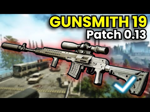 Gunsmith Part 19: The SVD! Patch 0.13 Guide | Escape From Tarkov