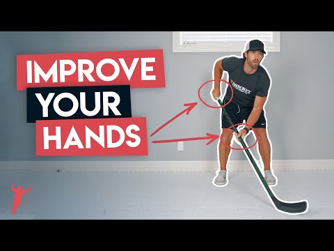 IMPROVE YOUR HANDS WITH THIS STICKHANDLING SESSION! 🏒 thumbnail