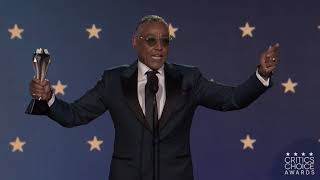 Giancarlo Esposito 2023 Critics Choice Acceptance Speech