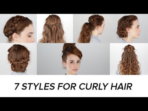 7 Easy Hairstyles For Curly Hair | Beauty Junkie