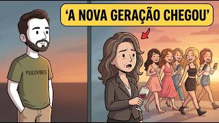 O Choque Silencioso Quando Ela Vê a Nova Geração de Mulheres Chegando ao Mercado