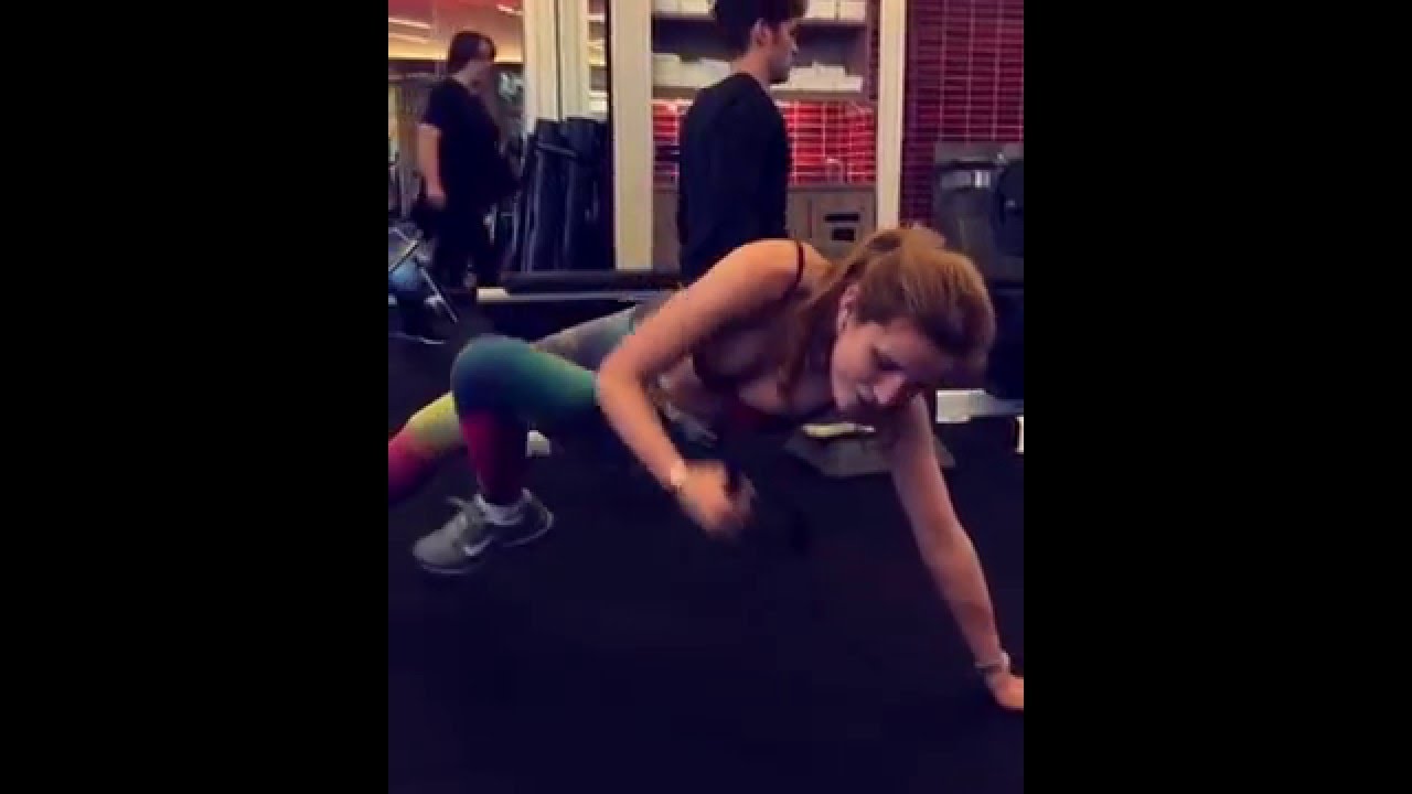 Bella Thorne workout 5