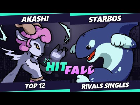 Hitfall 2023 - Akashi (Absa) Vs. starbos (Orcane) Rivals of Aether - RoA