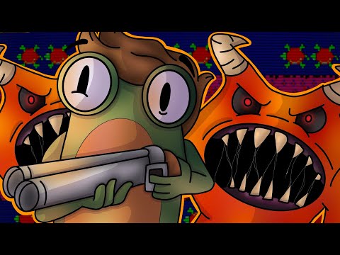 2 VERY WEIRD HORROR GAMES ( Dont Look Behind + Frog Legs )
