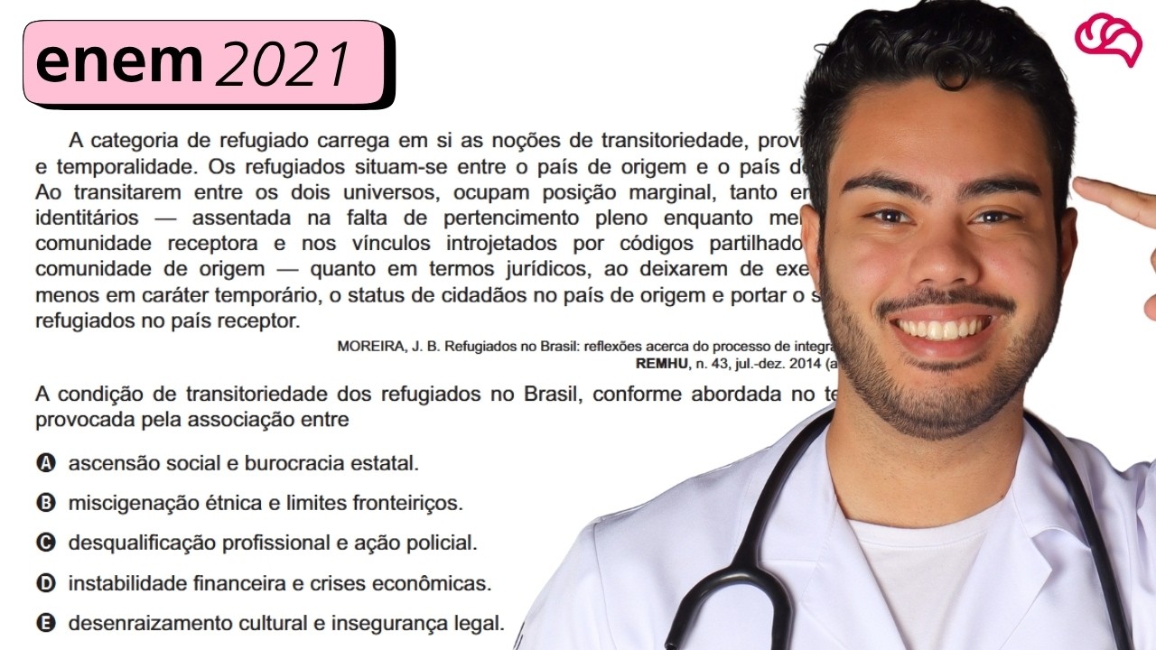 Resolução em Vídeo — Questão 55 ENEM 2021