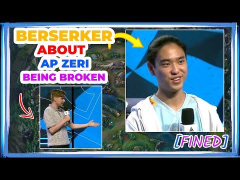 C9 Berserker About AP ZERI Being BROKEN 👀 [FINED]