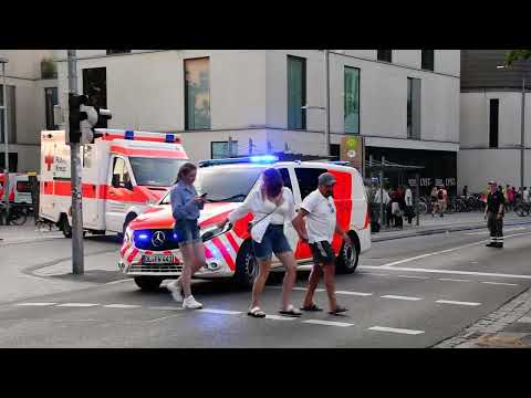 Rotgänger blockieren NEF | NEF Nord + RTW DRK BS Rastede