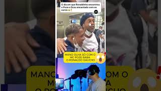 Mano olha só o o Mc Poze fica tocando nele kkk 😱 #shorts