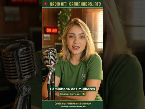 Clube de Caminhantes em Foco - Caminhada das Mulheres (corte da edição de 21 - 23/09/2026 #Shorts