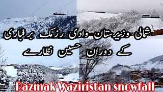 Razmak Waziristan _07_01_2020 Snowfall Video/Unfor