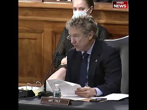 Dr. Rand Paul Joins Hearing on Foreign Relations
