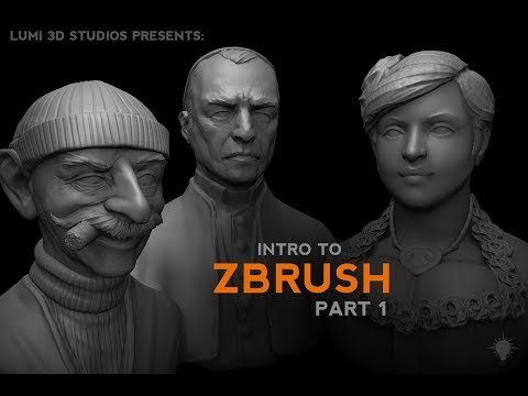 Intro to ZBrush Part 1