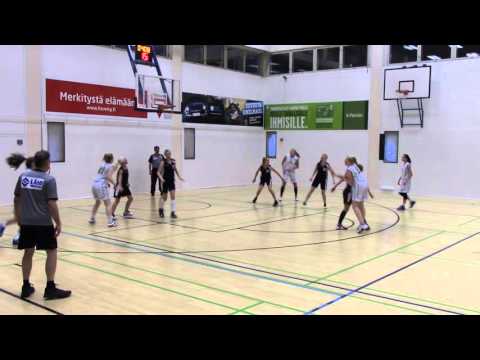BTSM karsinnan 2. kierroksen ottelusta Helmi Basket - Forssa Basket 3.10.2015