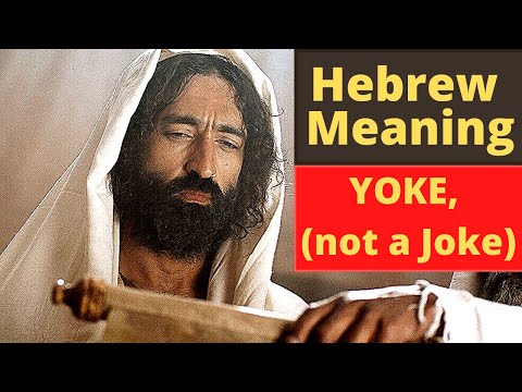 What is the Yoke of Matthew 11:28?