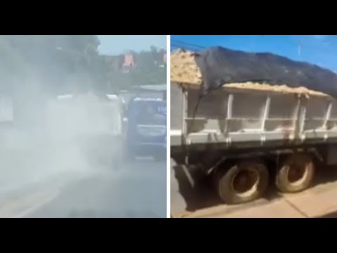 Chofer evitó un accidente tras quedarse sin frenos en Ñemby