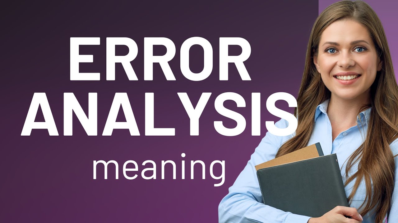 Unlocking the Secrets of Error Analysis in English Learning