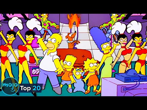 The 20 Most Memorable Simpsons Couch Gags