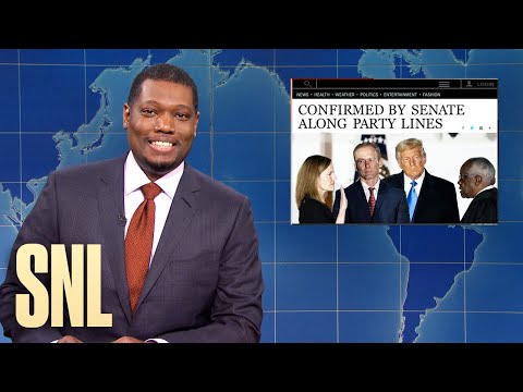Weekend Update: Amy Coney Barrett Confirmed & Halloween Robot - SNL