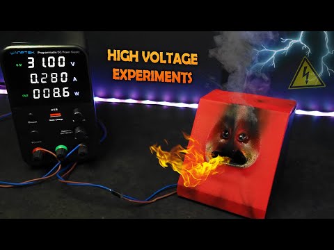 This Cute Money Box BURSTS INTO FLAMES When You Save Too Much! High Voltage Experiments Compilation