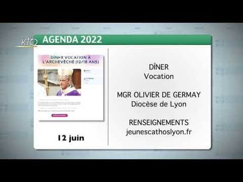 Agenda du 20 mai 2022