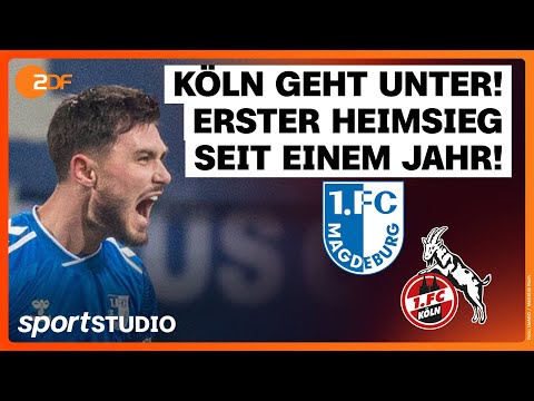 1. FC Magdeburg – 1. FC Köln | 2. Bundesliga, 22. Spieltag 2024/25 | sportstudio