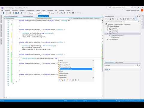 05 - C# - Finestre di Dialogo