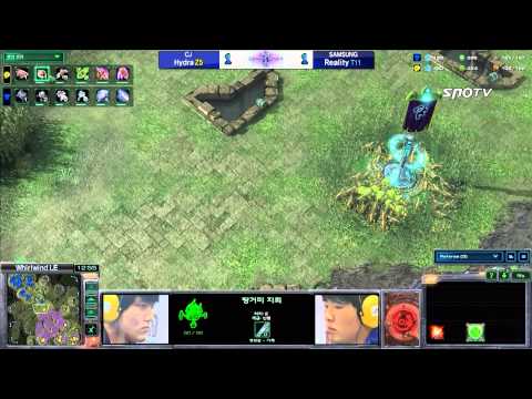 [0415] Hydra(CJ) vs. Reality(SAMSUNG) ZvT 3SET Whirlwind -Starcraft2,esportstv,SPL