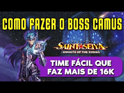 COMO FAZER O BOSS CAMUS - 12 TEMPLOS DE HADES - SAINT SEIYA AWAKENING