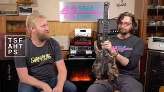 Video thumbnail for My FIRST TIME EVER with a Fanned-Fret Guitar - Mayones Hydra Elite VF7...ft. Ryan from 60 Cycle Hum by TheSuperFunAwesomeHappyTimePedalShow