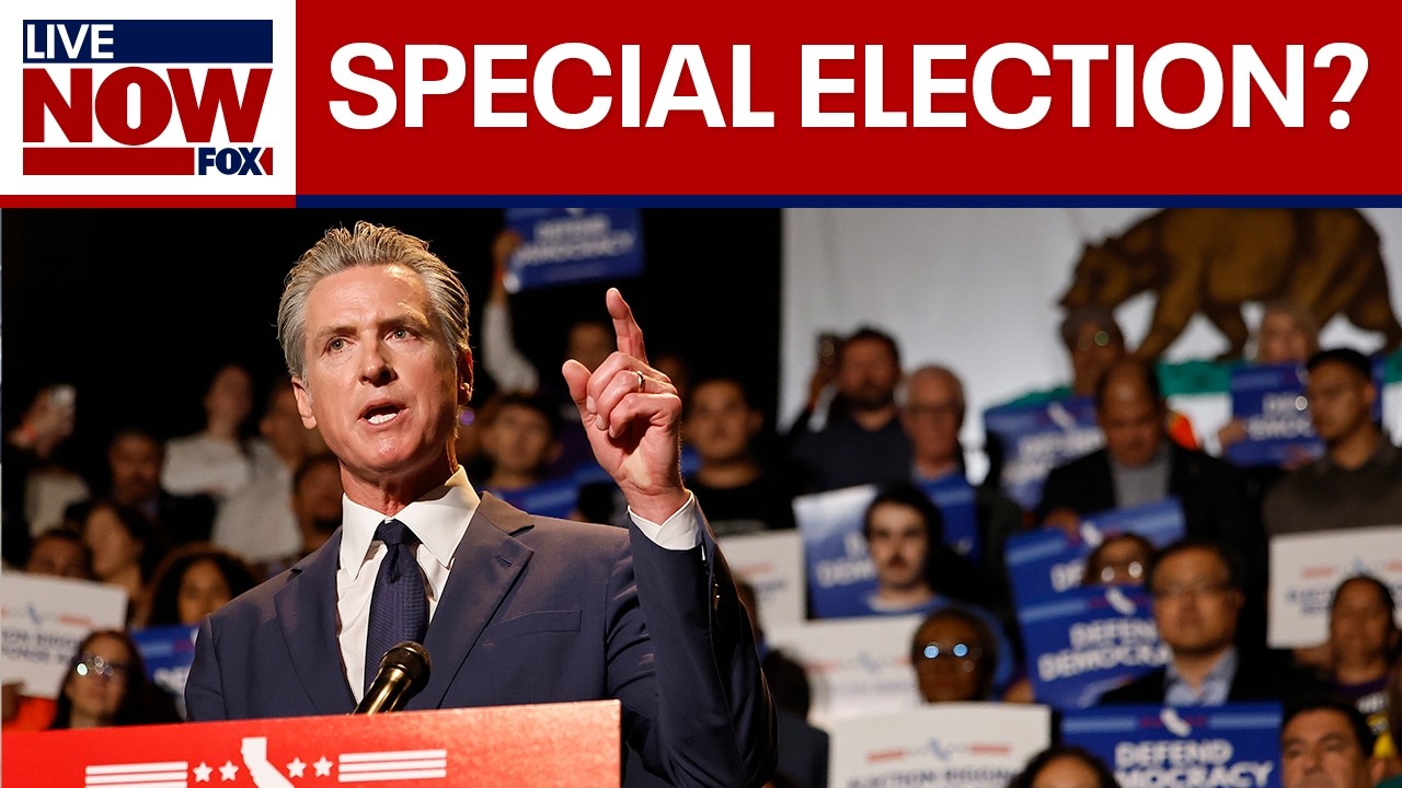 Newsom calls for special election over redistricting plans