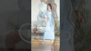 فستان سهره طويل  كريب طبي حورية البحر