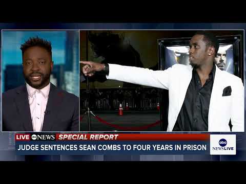 Sean "Diddy" Combs sentenced to 50 months in prison