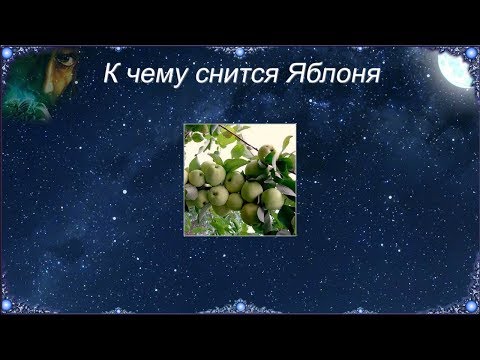 К чему снится Яблоня (Сонник)