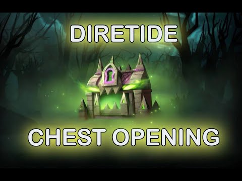 Opening Hallowed Chest of the Diretide
