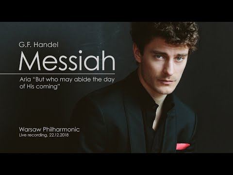 Jakub Józef Orliński - "But who may abide the day of His coming" from G.F. Handel Messiah