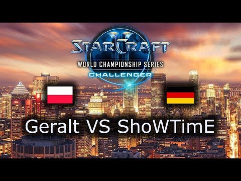 Geralt VS ShoWTimE - PvP - EU Qualifier For WCS Challenger Season 3 - polski komentarz
