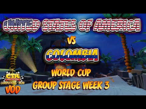 USA vs Colombia | CTR World Cup Group Stage Week 3