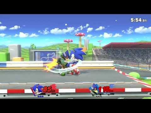 SSBU Elite Smash Battle: SonicSmashBro (Sonic) vs. Fitz (Falco)