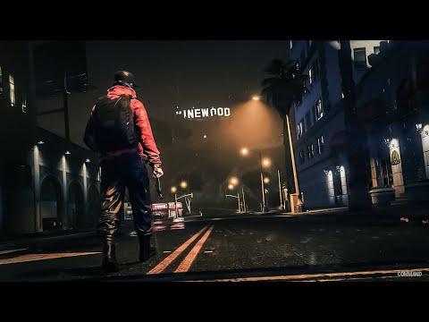 GTA V: Realistic Graphics MOD Ultra Settings Gameplay Part 32 - Ray Tracing Graphics MOD 2K 60FPS PC