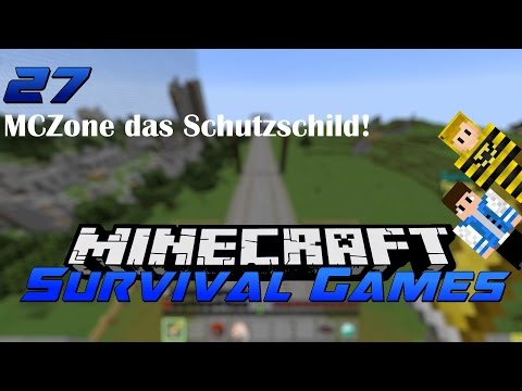 -MCZone das Schutzschild!- | Minecraft Survival Games #027, mit MCZoneLP | Ajex97   [Deutsch]