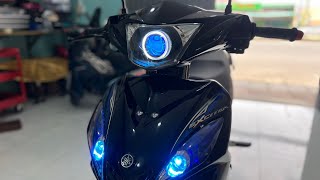 Exciter 135 2010 Độ Bi Titan Black 2.0 T23Shop Cần Thơ 0903.864.555