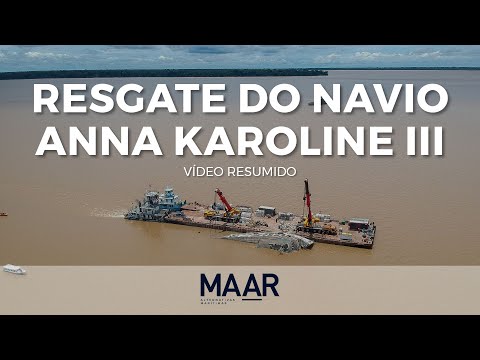 Resgate do Navio Anna Karoline III - Vídeo Resumido