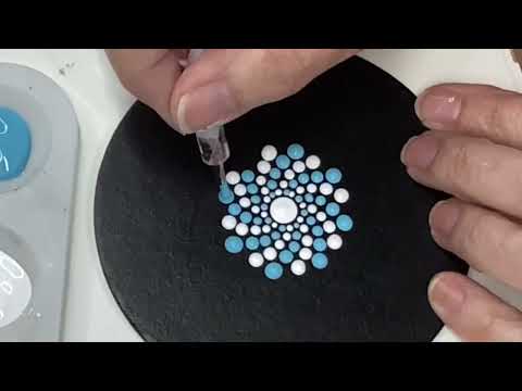 ✨Beginner Tutorial: How To Make a Spiral Dot Art Mandala. Tool & Supply links included below 👇