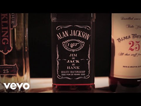 Alan Jackson - Jim And Jack And Hank (Official Lyric Video)