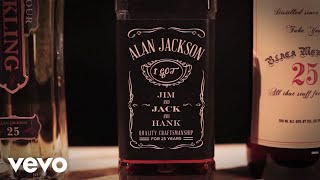 Alan Jackson - Jim And Jack And Hank (Lyric Video)