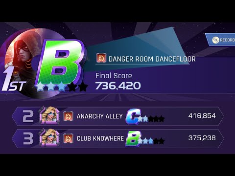 MCOC | Dimentional Arcade - ConcertOfCampions: Danger Room Dancefloor (Advanced) | Guillotine (Hard)