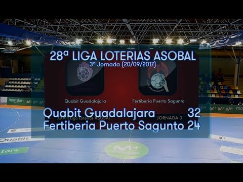 LIGA LOTERIAS ASOBAL J03 Quabit Guadalajara - Fertiberia Puerto S.32 - 24